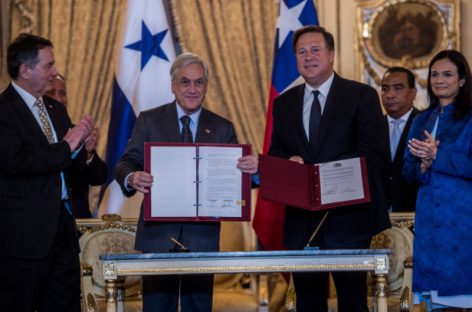 Varela y Piñera conversaron sobre incorporación de Panamá a la Alianza del Pacífico