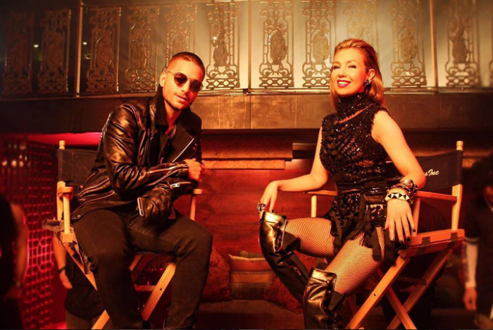 Maluma y Thalia
