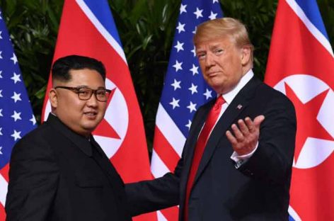 Trump: EEUU estaría “en guerra” con Corea del Norte si no fuera por mí