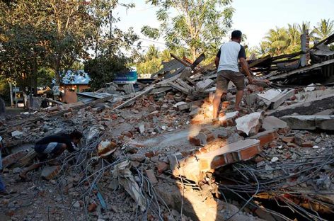 Cifra de fallecidos tras el terremoto en Indonesia subió a 91