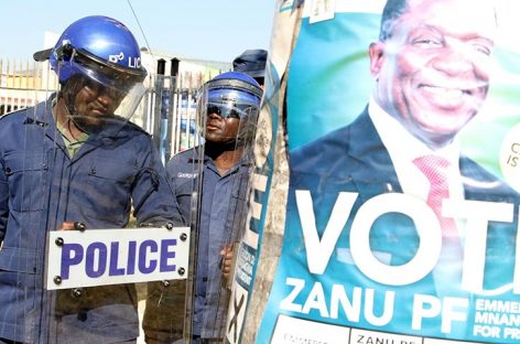 UE y EEUU condenaron violaciones de DDHH tras comicios en Zimbabue