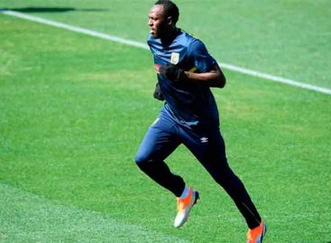 Usain Bolt completó su primer entrenamiento con el Central Coast Mariners