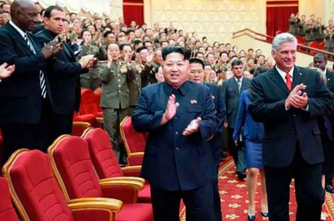 Díaz-Canel recibió mensaje del norcoreano Kim Jong-un