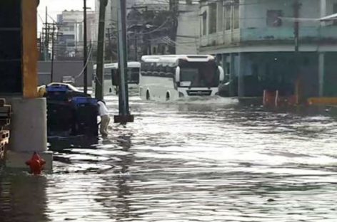 Las lluvias ahora golpearon a Colón: Reportan inundaciones y caída de árboles