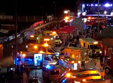 Caída de pasarela en festival de Vigo dejó casi 300 heridos tras desplomarse