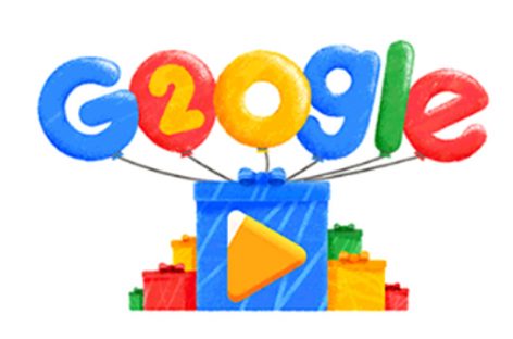 Google recuerda sus búsquedas más virales con doodle de su 20° aniversario