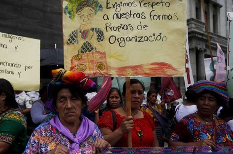 Campesinos en Guatemala fueron engañados para protestar contra la Cicig