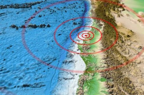 Sismo de 5,8 grados sacude tres regiones del norte y centro de Chile