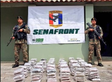 Incautaron 150 paquetes de droga en lancha artesanal en Guna Yala