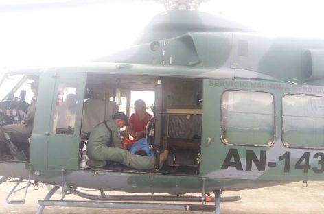 Embarazada dio a luz dentro de un helicóptero del Senafront en Darién