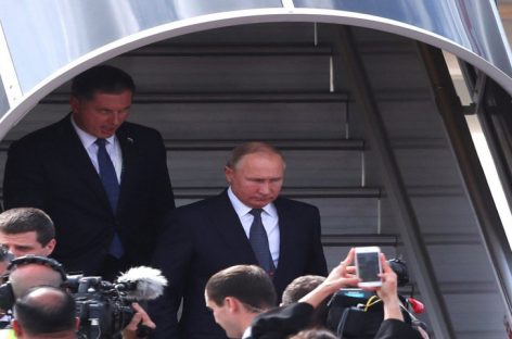 Vladimir Putin llegó a Buenos Aires para la cumbre del G20