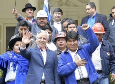 Evo Morales inscribió su candidatura para las primarias en Bolivia