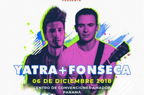 Conciertos en Panamá: Yatra y Fonseca compartirán escenario en el Centro de Convenciones Amador