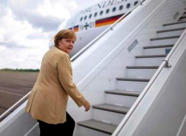 Pasó un susto: Avión en el que viajaba Ángela Merkel a Argentina tuvo que aterrizar de emergencia