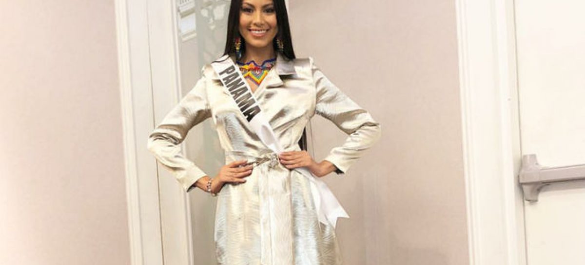 Rosa Montezuma no usó nagua pero sí sus chaquiras para entrevista con el jurado de Miss Universo