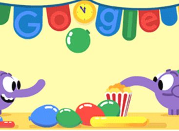 El colorido y festivo doodle con el que Google celebra el Año Nuevo.