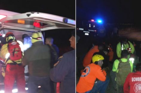 FTC rescató a dos mujeres y dos hombres en la cima del volcán Barú