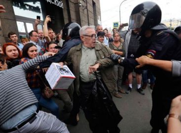 Al menos 26 detenidos en protesta en Rusia contra construcción de una iglesia