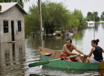 Más de dos mil desplazados por las lluvias en varios departamentos de Uruguay