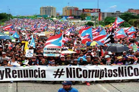 Aumentan los rumores sobre eventual renuncia del gobernador de Puerto Rico tras masivas protestas
