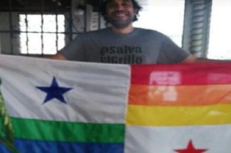 Imponen una multa de $.1000 al hombre que modificó la bandera de Panamá con los colores LGTBI