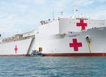 Buque USNS Comfort de EE.UU. llegó por cuarta vez a Panamá para brindar atención médica