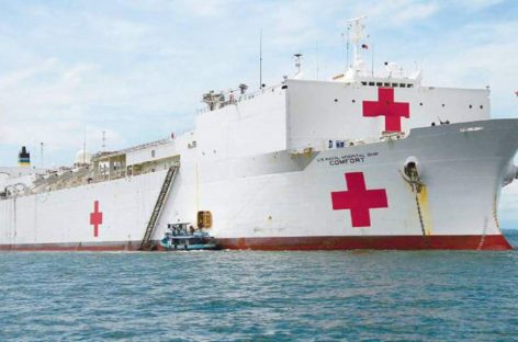 Buque USNS Comfort de EE.UU. llegó por cuarta vez a Panamá para brindar atención médica