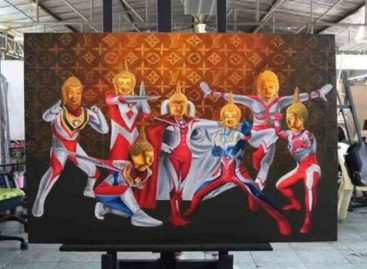Budas con cuerpo del superhéroe Ultraman desatan polémica en Tailandia