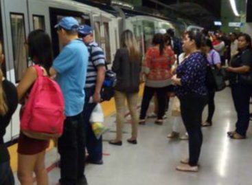 Daño de un tren volvió a paralizar el servicio de la Línea 1 del Metro