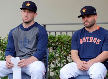 Altuve y Bregman se disculpan por acciones de Astros
